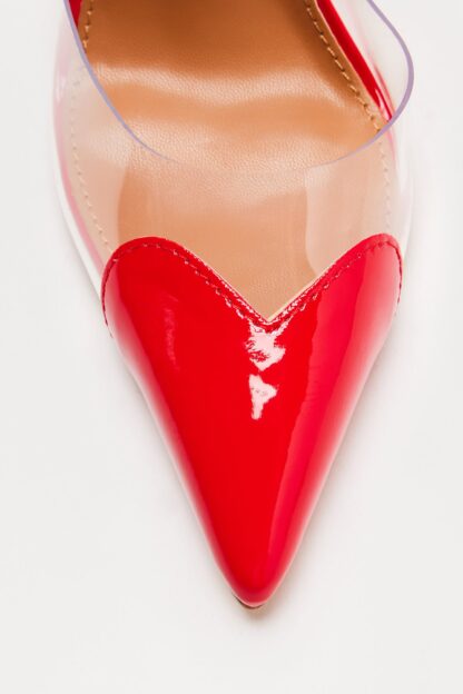Zapatos de Tacón Stiletto con Corazón Transparentes - Image 8