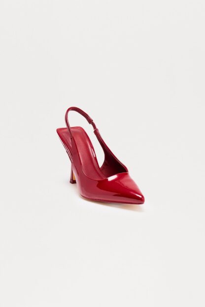 Zapatos de Tacón Slingback en Charol Sintético - Image 4