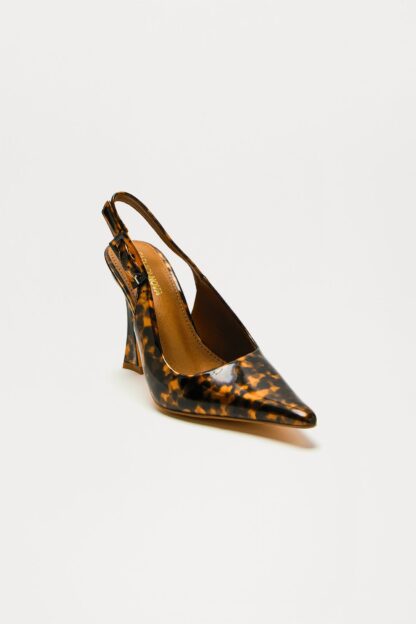 Zapatos de Tacón Slingback con Hebilla - Multicolor - Image 3