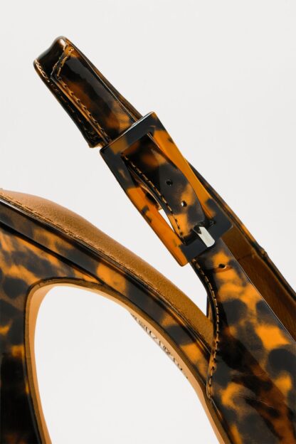 Zapatos de Tacón Slingback con Hebilla - Multicolor - Image 5