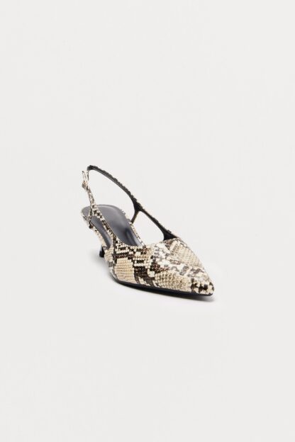 Zapatos de Tacón Gatito con Estampa de Leopardo - Image 3